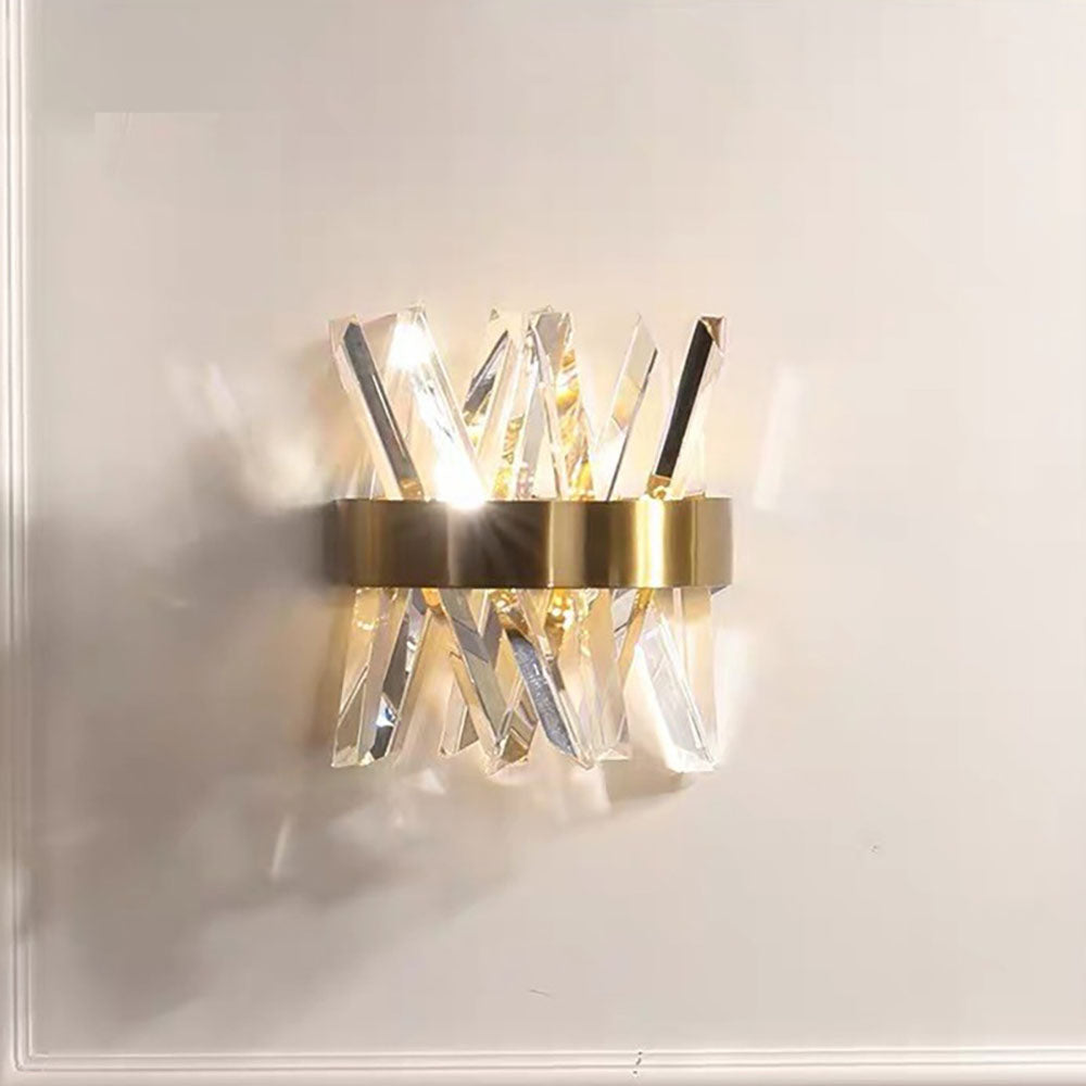 Modern Luxury Crystall Bedside Wall Light